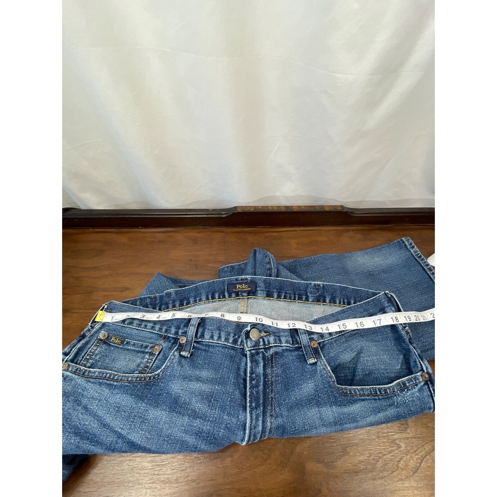 Polo Ralph Lauren Mens 38x 30 Varick Slim Staight Jeans Nice Casual - Picture 7 of 9